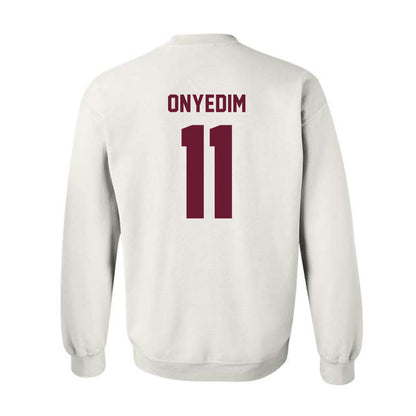 Texas A&M - NCAA Football : Tyler Onyedim - Ol' Sarge Crewneck Sweatshirt-1
