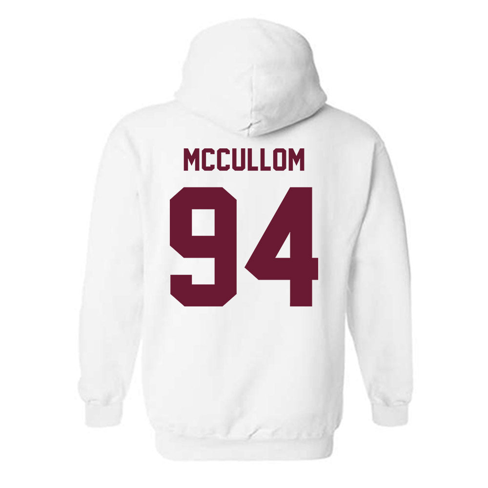 Texas A&M - NCAA Football : Angelo McCullom - Ol' Sarge Hooded Sweatshirt-1