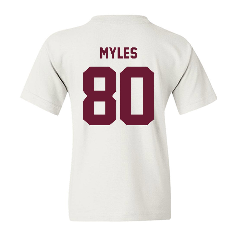 Texas A&M - NCAA Football : Jerome Myles - Ol' Sarge Youth T-Shirt-1