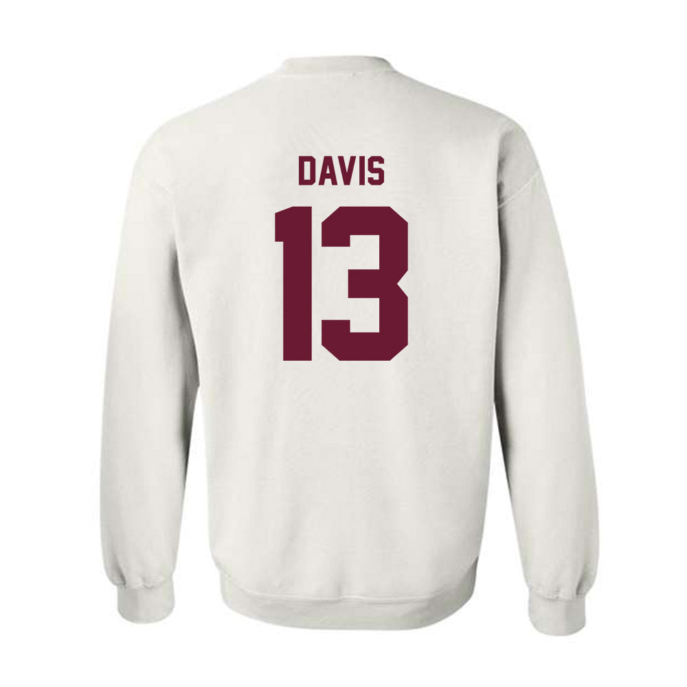 Texas A&M - NCAA Football : Myles Davis - Ol' Sarge Crewneck Sweatshirt-1
