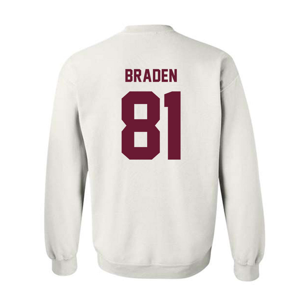 Texas A&M - NCAA Football : Luke Braden - Ol' Sarge Crewneck Sweatshirt-1