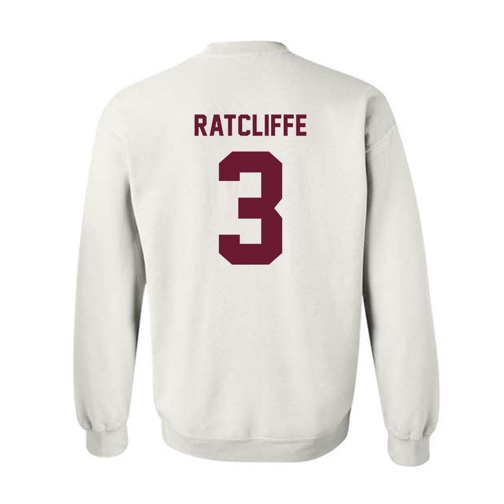 Texas A&M - NCAA Football : Marcus Ratcliffe - Ol' Sarge Crewneck Sweatshirt-1