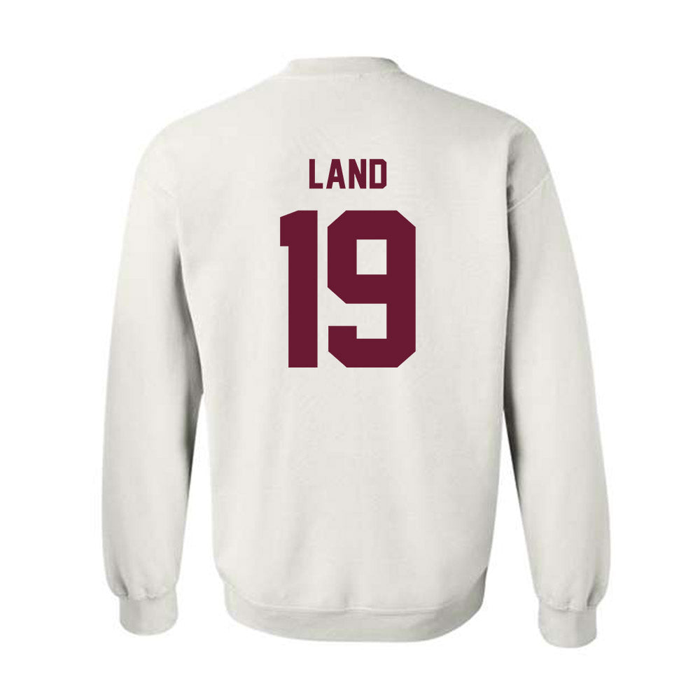 Texas A&M - NCAA Football : Paxton Land - Ol' Sarge Crewneck Sweatshirt-1