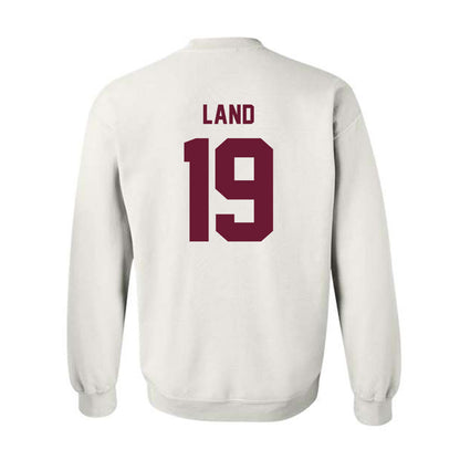 Texas A&M - NCAA Football : Paxton Land - Ol' Sarge Crewneck Sweatshirt-1