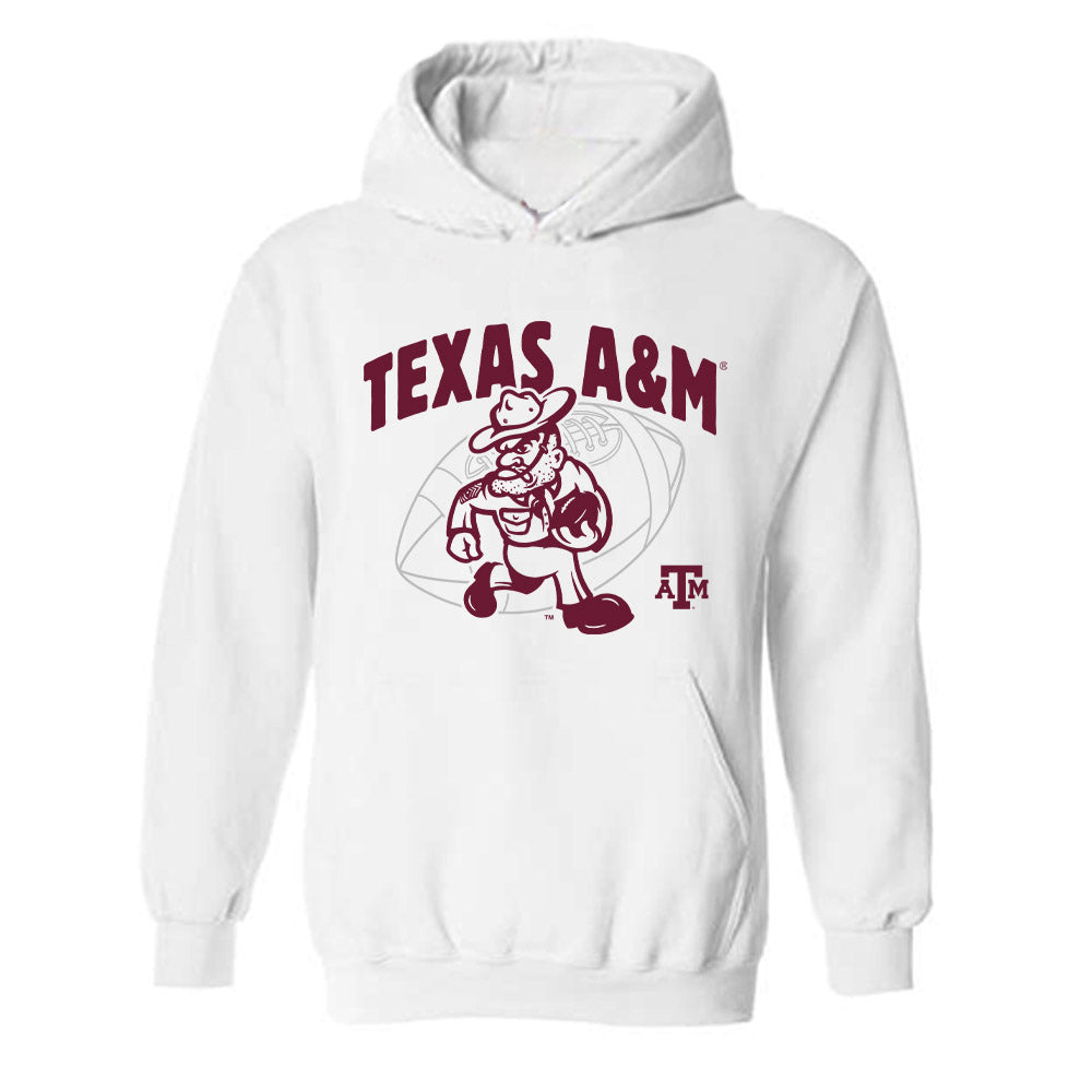 Texas A&M - NCAA Football : Qui Beck - Ol' Sarge Hooded Sweatshirt-0