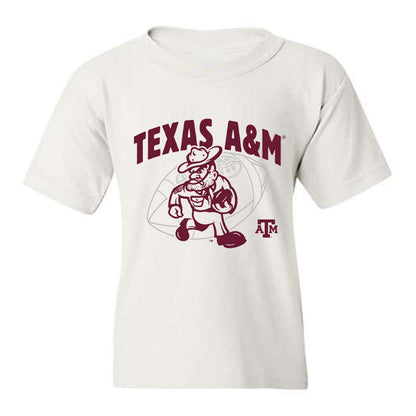 Texas A&M - NCAA Football : Justin Echols - Ol' Sarge Youth T-Shirt-0