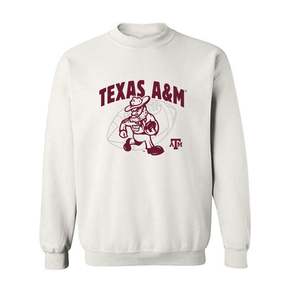 Texas A&M - NCAA Football : Houston Thomas - Ol' Sarge Crewneck Sweatshirt-0