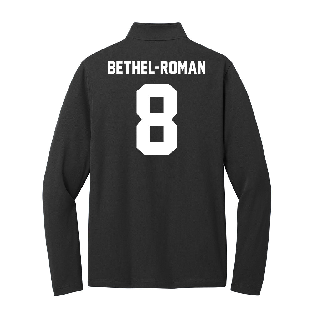 Texas A&M - NCAA Football : Ashton Bethel-Roman - Ol' Sarge Lightweight Quarter Zip Jacket-1