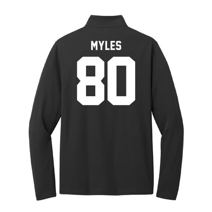 Texas A&M - NCAA Football : Jerome Myles - Ol' Sarge Lightweight Quarter Zip Jacket-1