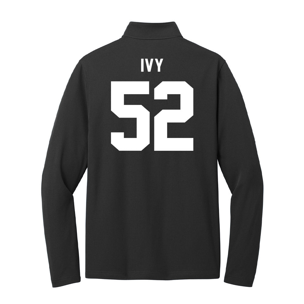 Texas A&M - NCAA Football : Blake Ivy - Ol' Sarge Lightweight Quarter Zip Jacket-1