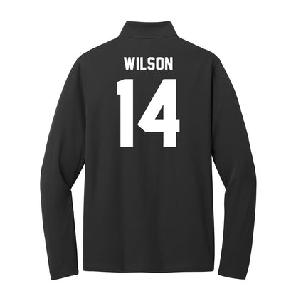 Texas A&M - NCAA Football : Tylan Wilson - Ol' Sarge Lightweight Quarter Zip Jacket-1