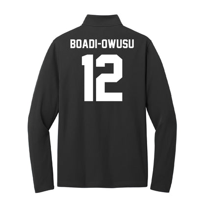 Texas A&M - NCAA Football : Nana Boadi-Owusu - Ol' Sarge Lightweight Quarter Zip Jacket-1