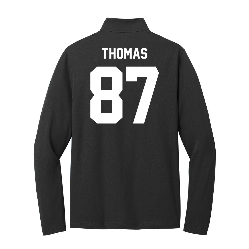 Texas A&M - NCAA Football : Houston Thomas - Ol' Sarge Lightweight Quarter Zip Jacket-1