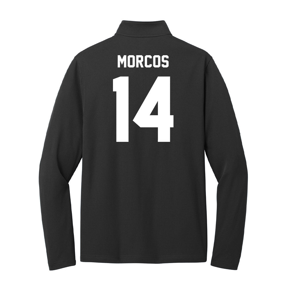 Texas A&M - NCAA Football : Eli Morcos - Ol' Sarge Lightweight Quarter Zip Jacket-1