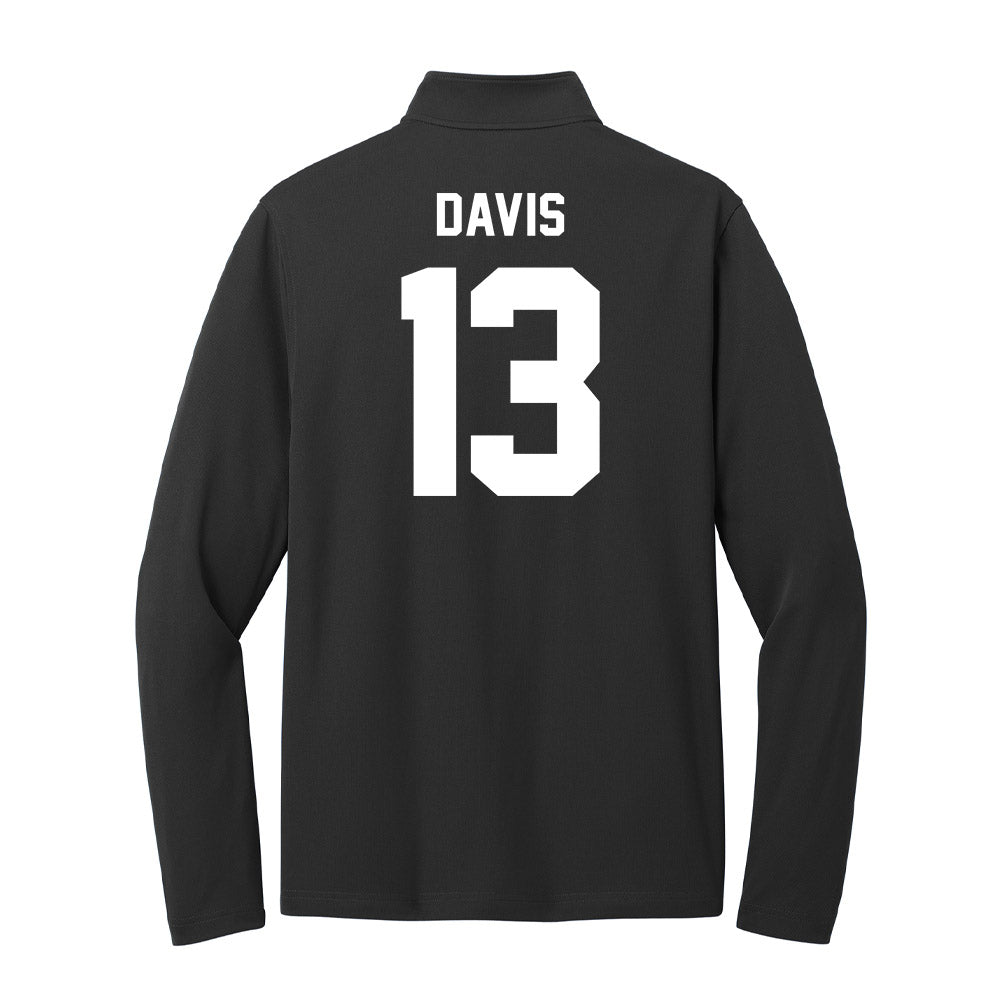 Texas A&M - NCAA Football : Myles Davis - Ol' Sarge Lightweight Quarter Zip Jacket-1