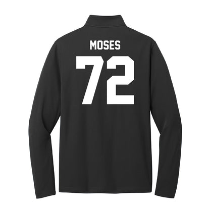 Texas A&M - NCAA Football : Joshua Moses - Ol' Sarge Lightweight Quarter Zip Jacket-1