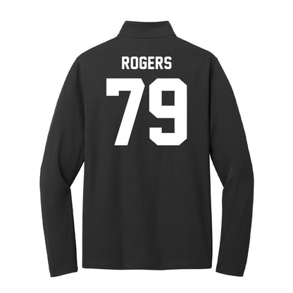 Texas A&M - NCAA Football : Lamont Rogers - Ol' Sarge Lightweight Quarter Zip Jacket-1