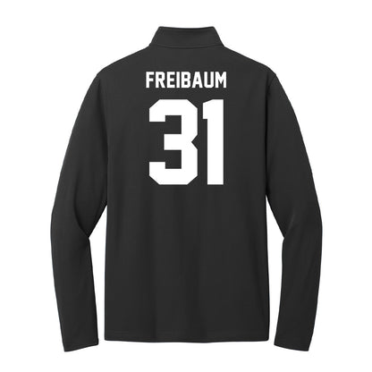 Texas A&M - NCAA Football : Shea Freibaum - Ol' Sarge Lightweight Quarter Zip Jacket-1