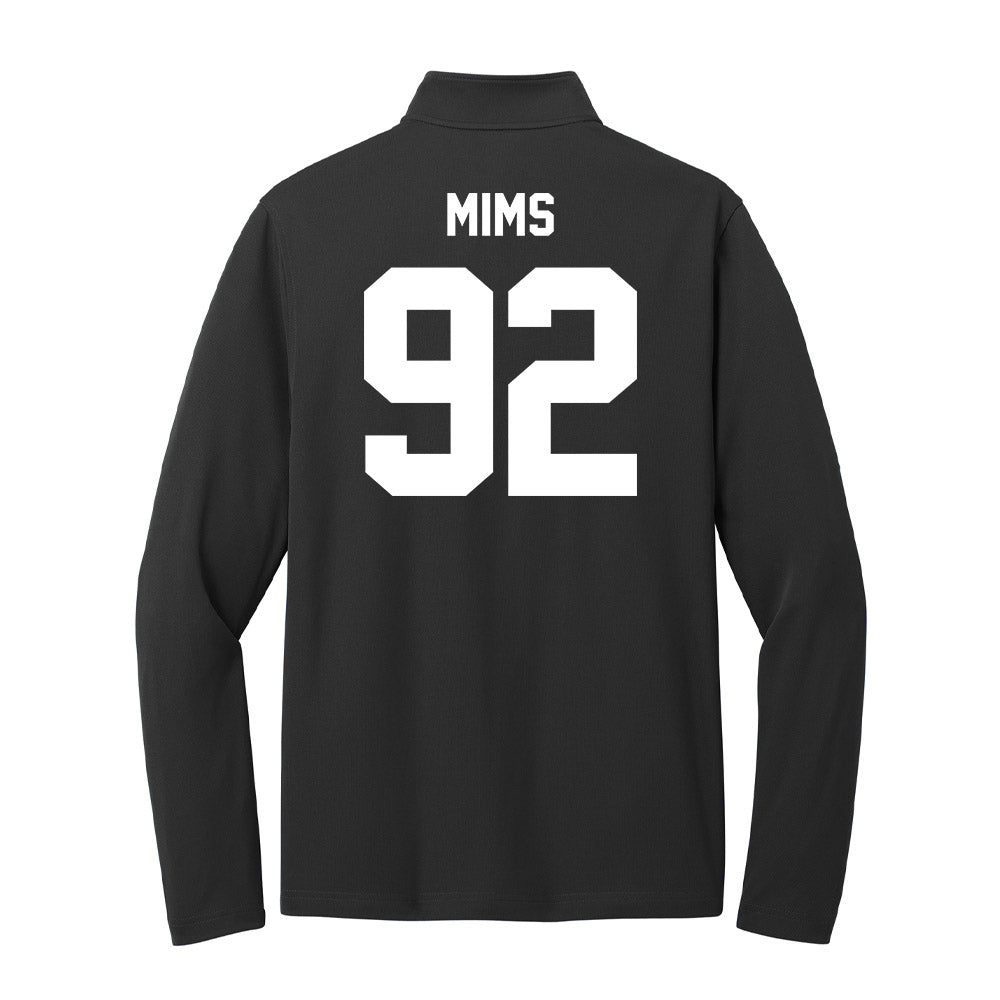 Texas A&M - NCAA Football : CJ Mims - Ol' Sarge Lightweight Quarter Zip Jacket-1