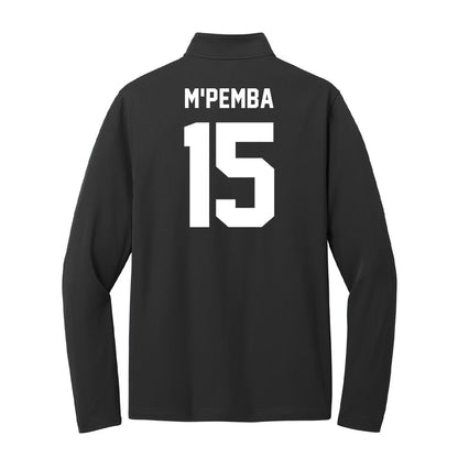 Texas A&M - NCAA Football : Sam M'Pemba - Ol' Sarge Lightweight Quarter Zip Jacket-1