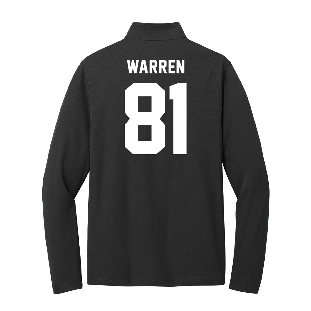 Texas A&M - NCAA Football : Jayden Warren - Ol' Sarge Lightweight Quarter Zip Jacket-1