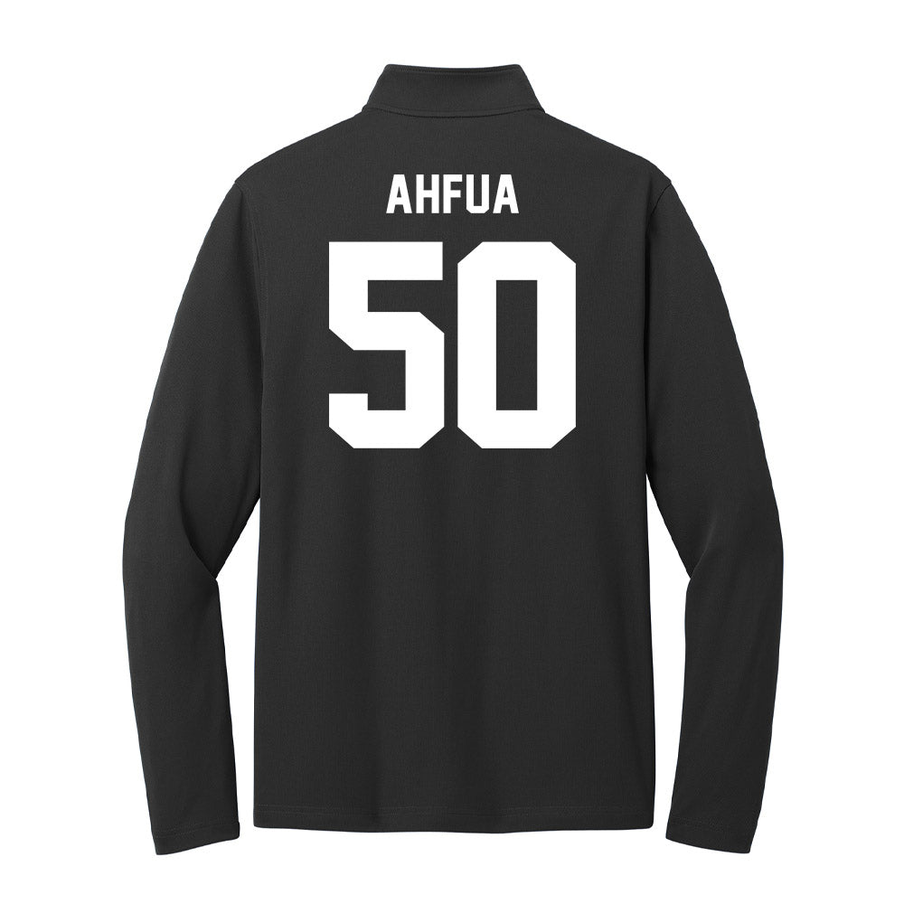 Texas A&M - NCAA Football : Isendre Ahfua - Ol' Sarge Lightweight Quarter Zip Jacket-1