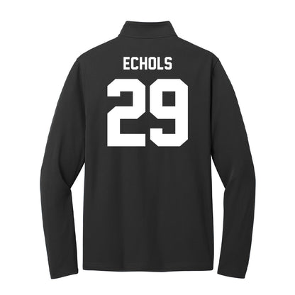 Texas A&M - NCAA Football : Justin Echols - Ol' Sarge Lightweight Quarter Zip Jacket-1