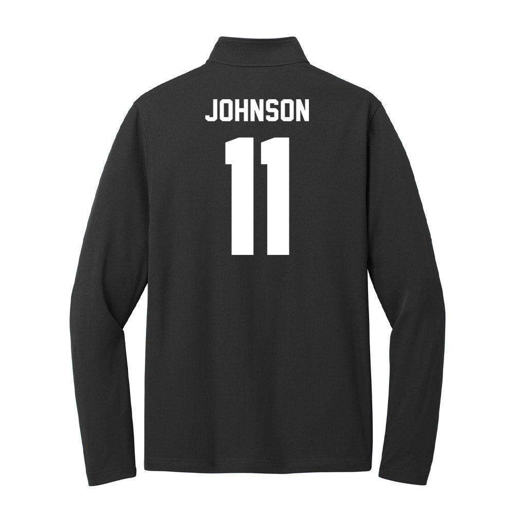 Texas A&M - NCAA Football : Kelshaun Johnson - Ol' Sarge Lightweight Quarter Zip Jacket-1