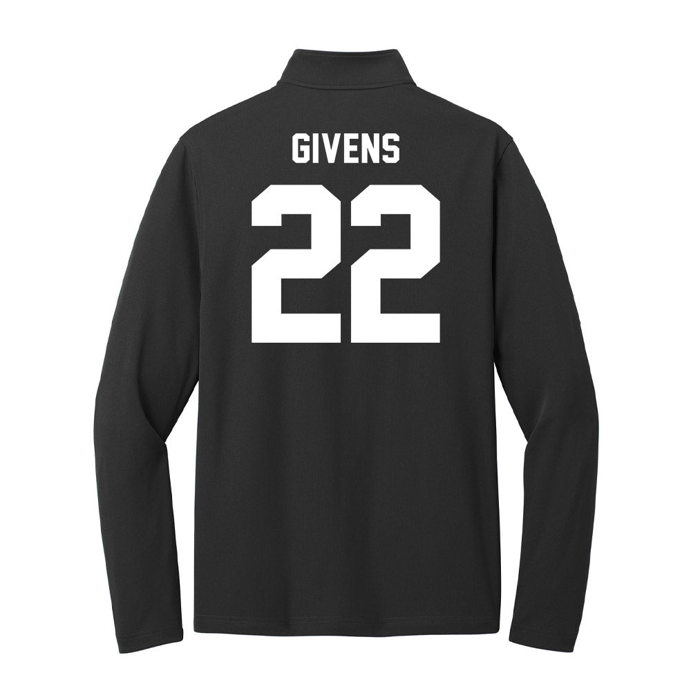 Texas A&M - NCAA Football : Tristian Givens - Ol' Sarge Lightweight Quarter Zip Jacket-1