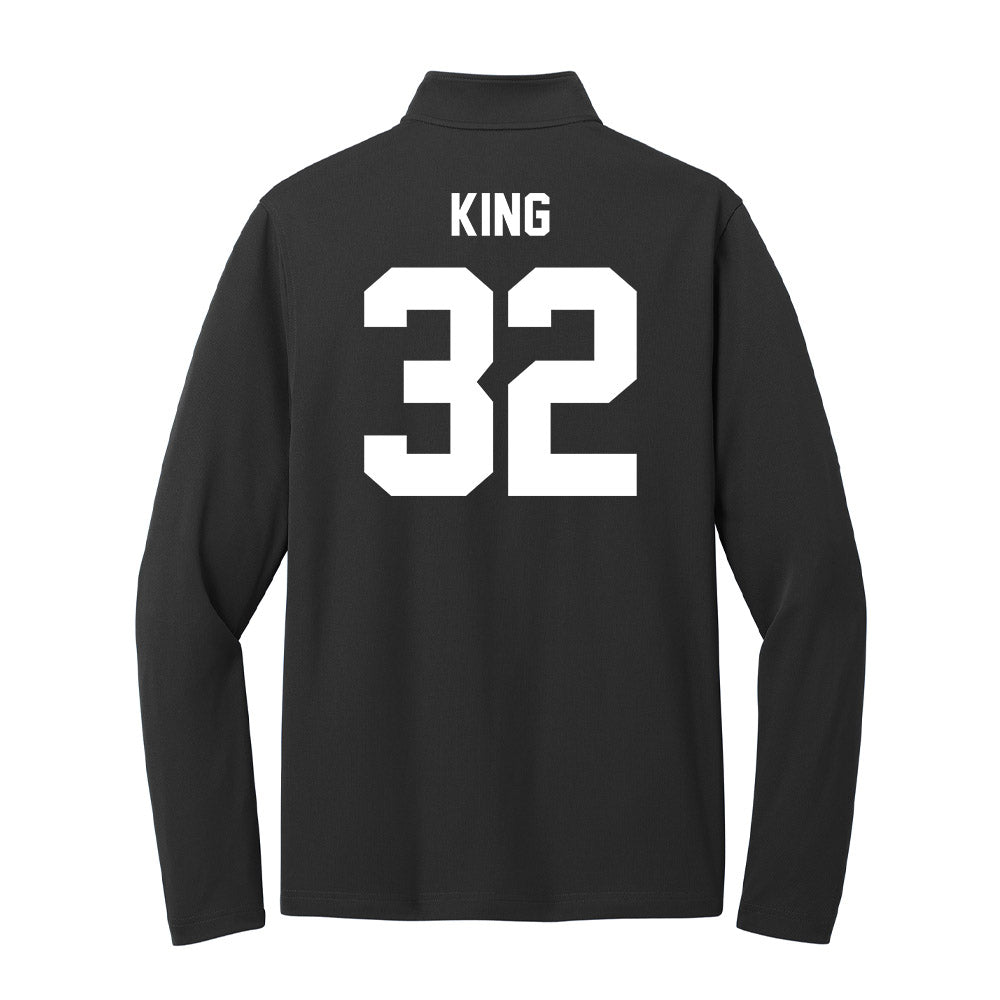 Texas A&M - NCAA Football : Taiyion King - Ol' Sarge Lightweight Quarter Zip Jacket-1