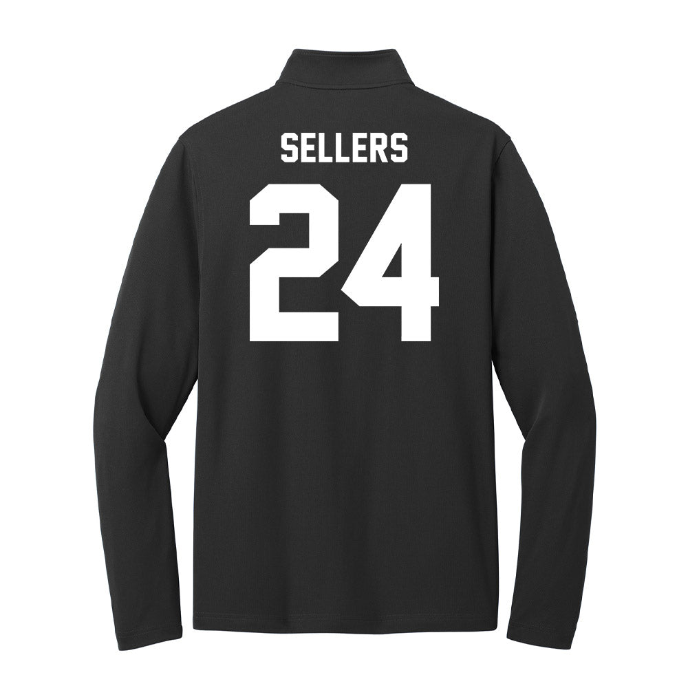 Texas A&M - NCAA Football : Cobey Sellers - Ol' Sarge Lightweight Quarter Zip Jacket-1