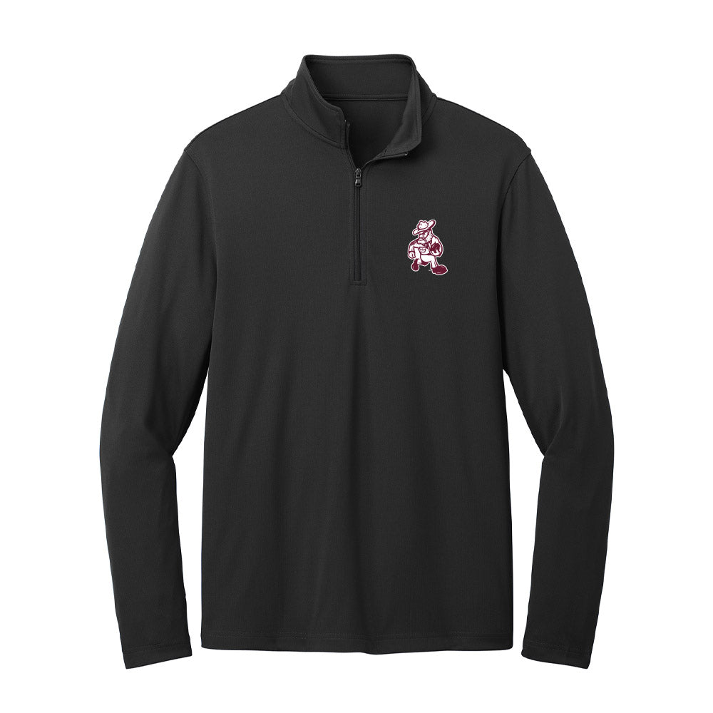 Texas A&M - NCAA Football : Evan Jacobson - Ol' Sarge Lightweight Quarter Zip Jacket-0
