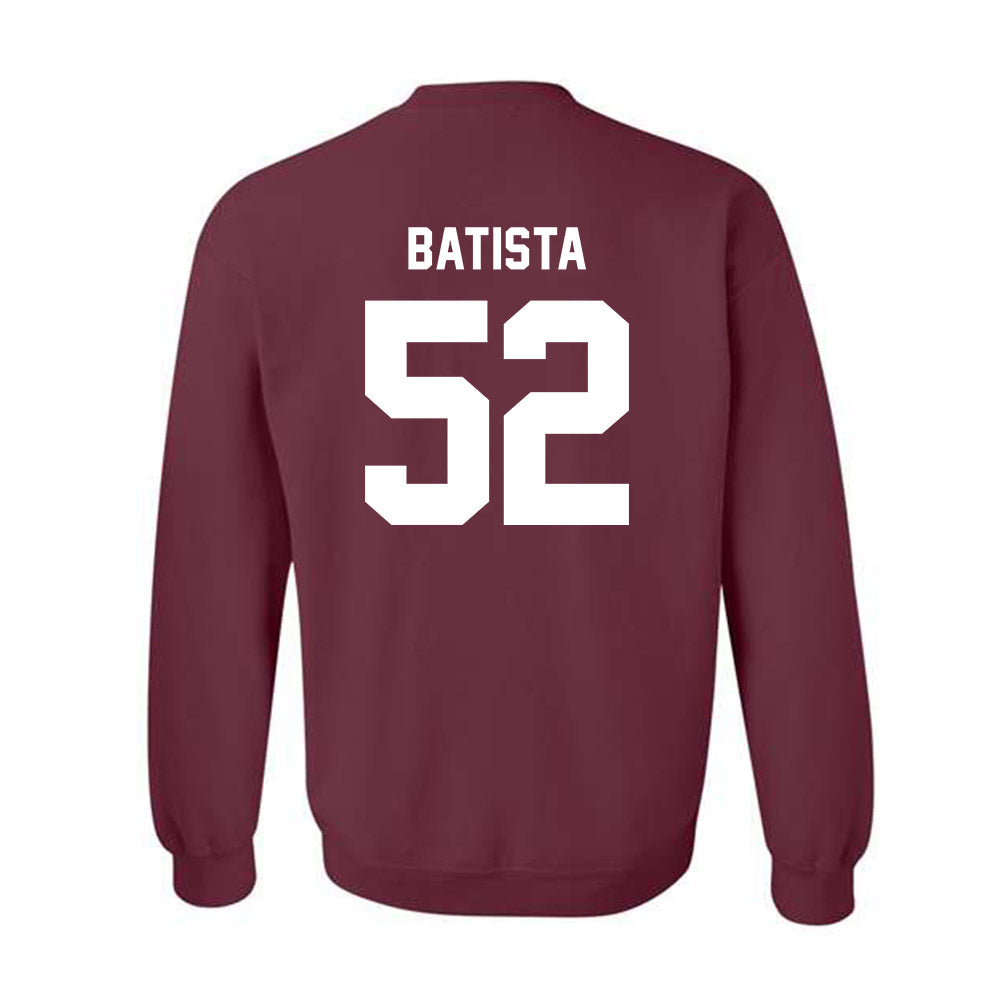 Texas A&M - NCAA Baseball : Elijah Batista - Ol' Sarge v2 Crewneck Sweatshirt-1