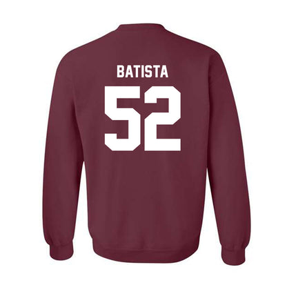 Texas A&M - NCAA Baseball : Elijah Batista - Ol' Sarge v2 Crewneck Sweatshirt-1