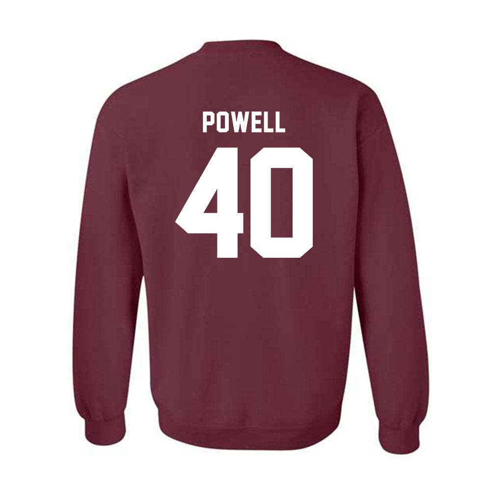 Texas A&M - NCAA Baseball : Cooper Powell - Ol' Sarge v2 Crewneck Sweatshirt-1