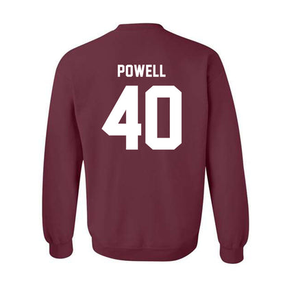 Texas A&M - NCAA Baseball : Cooper Powell - Ol' Sarge v2 Crewneck Sweatshirt-1