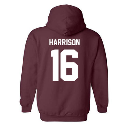 Texas A&M - NCAA Baseball : Bear Harrison - Ol' Sarge v2 Hooded Sweatshirt-1
