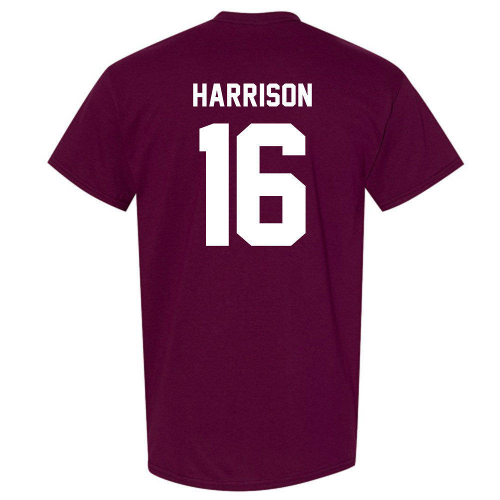 Texas A&M - NCAA Baseball : Bear Harrison - Ol' Sarge v2 T-Shirt-1