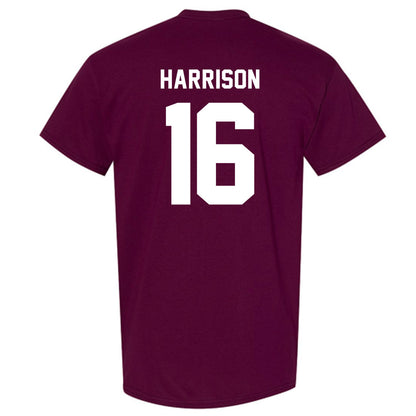 Texas A&M - NCAA Baseball : Connor Harrison - Ol' Sarge v2 T-Shirt-1