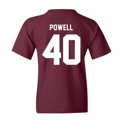 Texas A&M - NCAA Baseball : Cooper Powell - Ol' Sarge v2 Youth T-Shirt-1