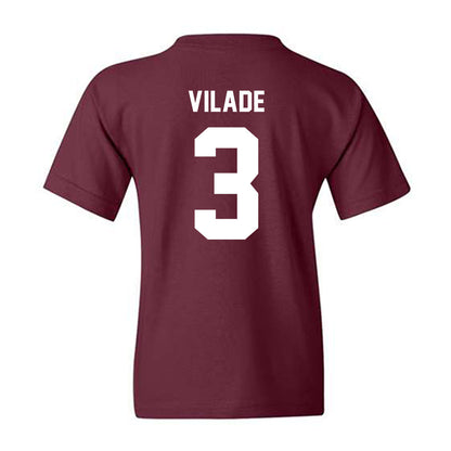 Texas A&M - NCAA Baseball : Trent Vilade - Ol' Sarge v2 Youth T-Shirt-1