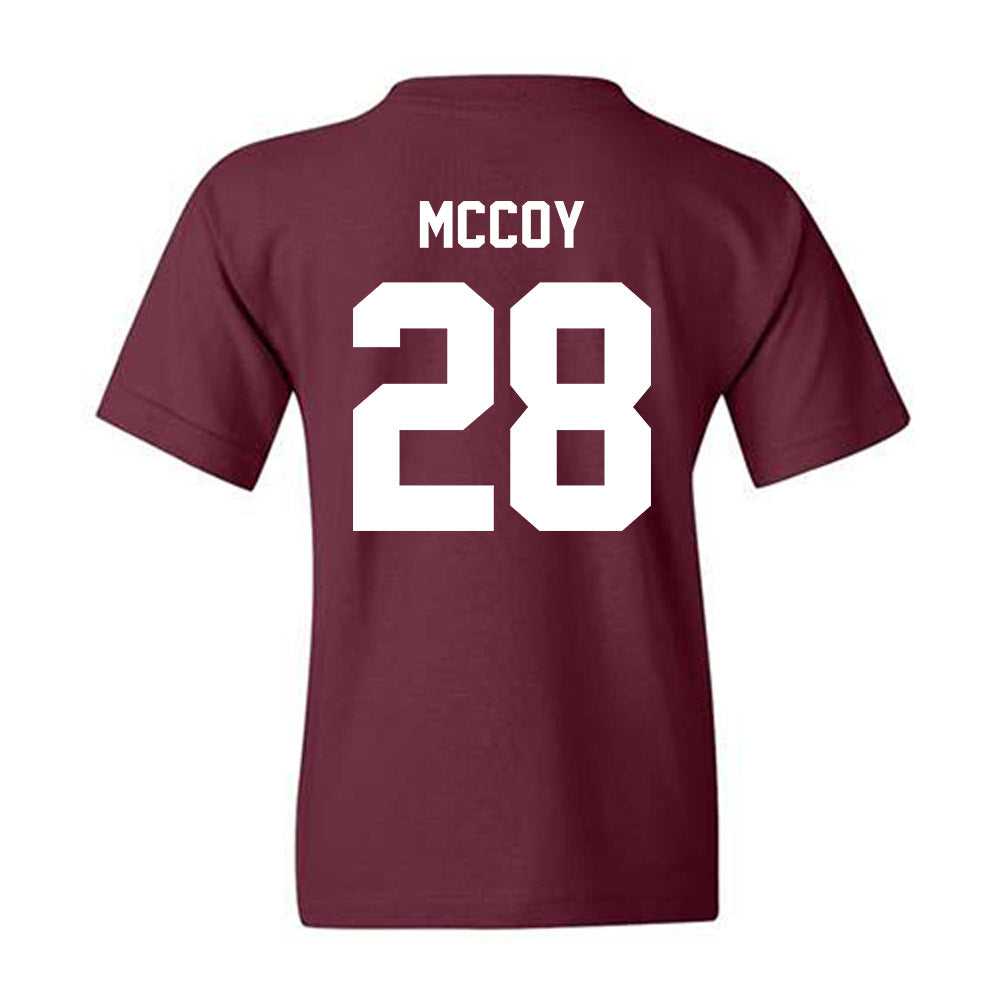 Texas A&M - NCAA Baseball : Caden McCoy - Ol' Sarge v2 Youth T-Shirt-1