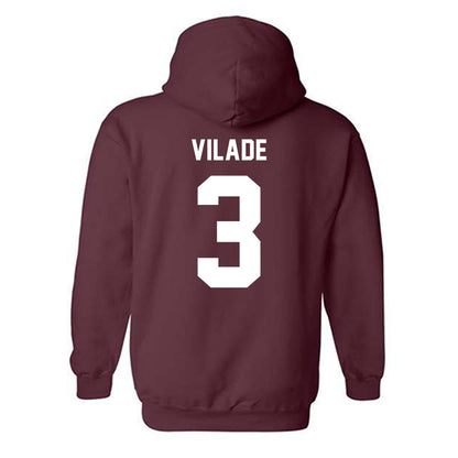 Texas A&M - NCAA Baseball : Trent Vilade - Ol' Sarge v2 Hooded Sweatshirt-1