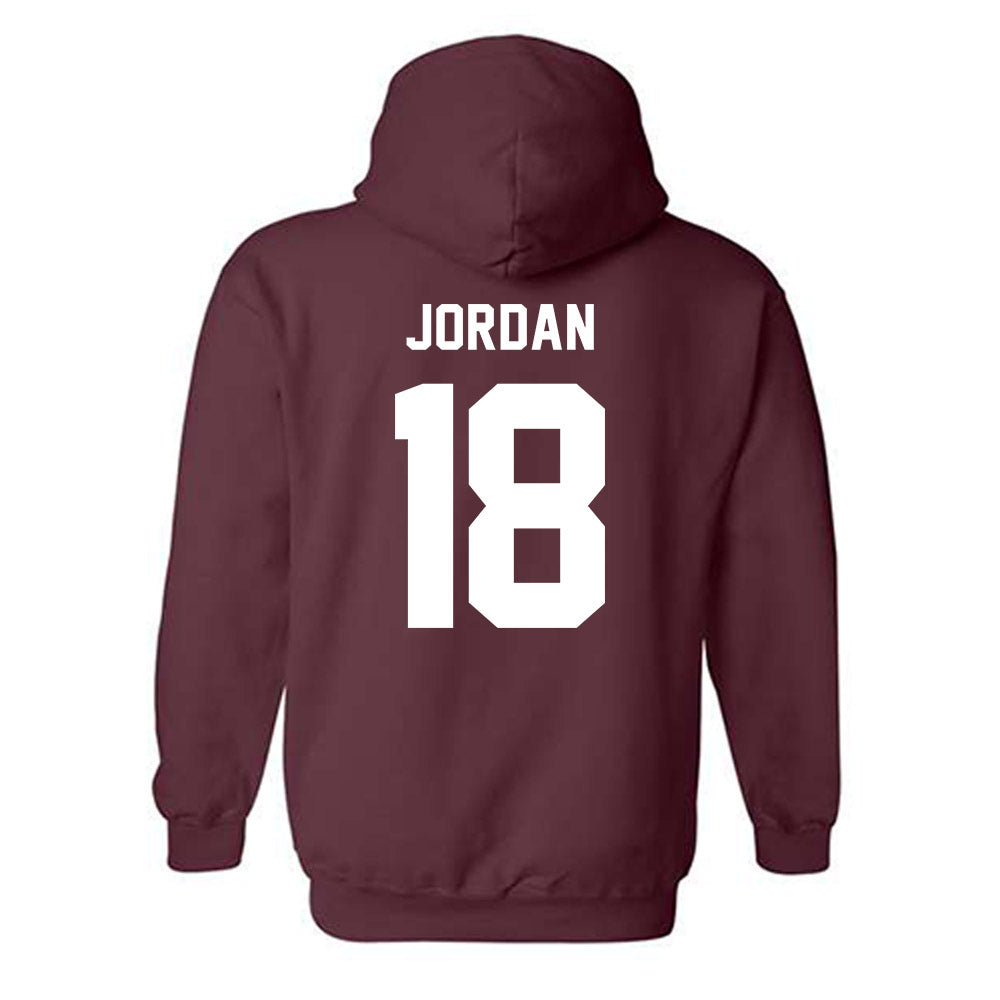 Texas A&M - NCAA Baseball : Wesley Jordan - Ol' Sarge v2 Hooded Sweatshirt-1