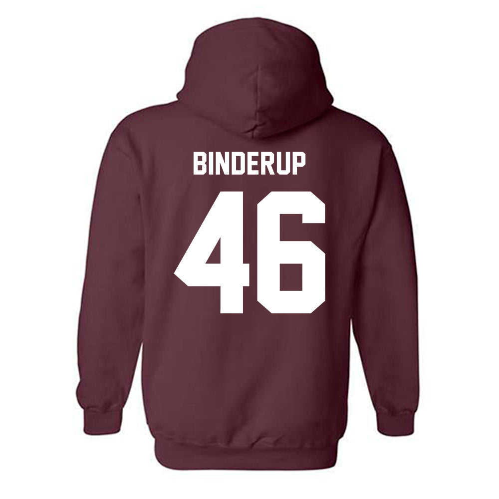 Texas A&M - NCAA Baseball : Blake Binderup - Ol' Sarge v2 Hooded Sweatshirt-1