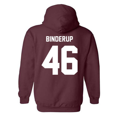 Texas A&M - NCAA Baseball : Blake Binderup - Ol' Sarge v2 Hooded Sweatshirt-1