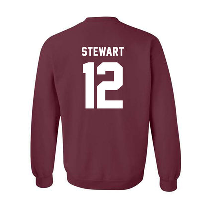 Texas A&M - NCAA Baseball : Joshua Stewart - Ol' Sarge v2 Crewneck Sweatshirt-1