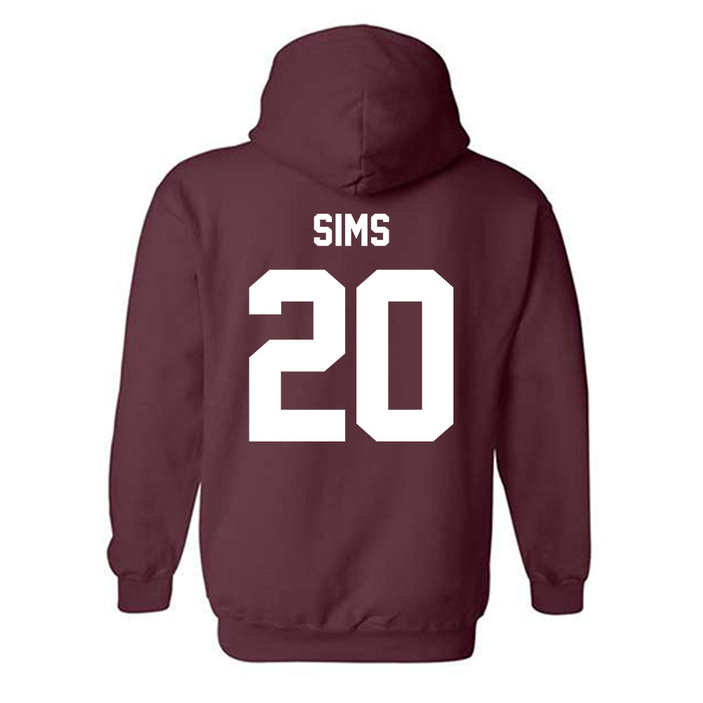 Texas A&M - NCAA Baseball : Aiden Sims - Ol' Sarge v2 Hooded Sweatshirt-1