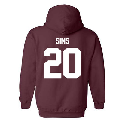 Texas A&M - NCAA Baseball : Aiden Sims - Ol' Sarge v2 Hooded Sweatshirt-1
