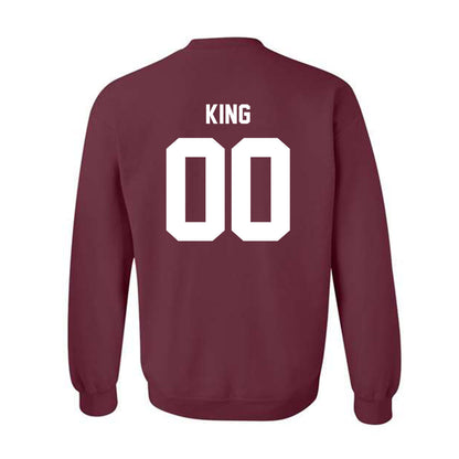 Texas A&M - NCAA Baseball : Cayden King - Ol' Sarge v2 Crewneck Sweatshirt-1